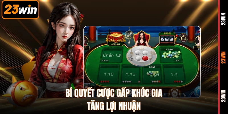 Bí quyết cược gấp khúc gia tăng lợi nhuận