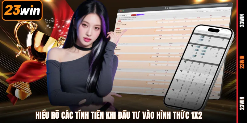 Hiểu rõ các tính tiền khi đầu tư vào hình thức 1X2