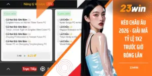 Kèo Châu Âu 2026 - Giải Mã Tỷ Lệ 1X2 Trước Giờ Bóng Lăn