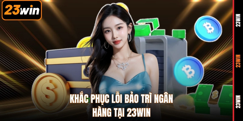Khắc phục lỗi bảo trì ngân hàng tại 23WIN
