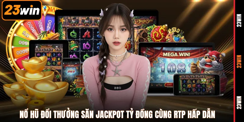Nổ hũ đổi thưởng săn jackpot tỷ đồng cùng RTP hấp dẫn