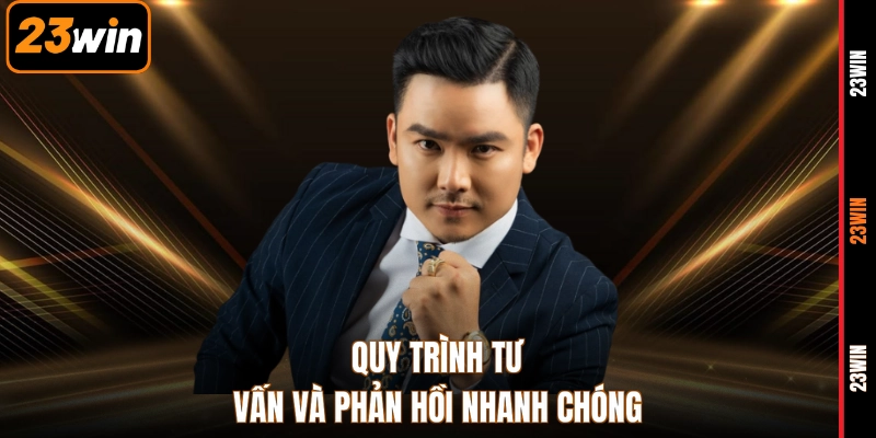 Quy trình tư vấn và phản hồi nhanh chóng